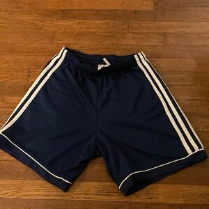 Adidas blue climalite shorts
